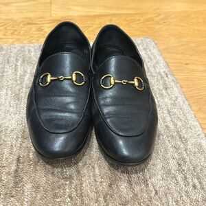 Preloved Gucci Brixton WOMEN'S LEATHER HORSEBIT LOAFER Sz 36.5 (6.5 US)